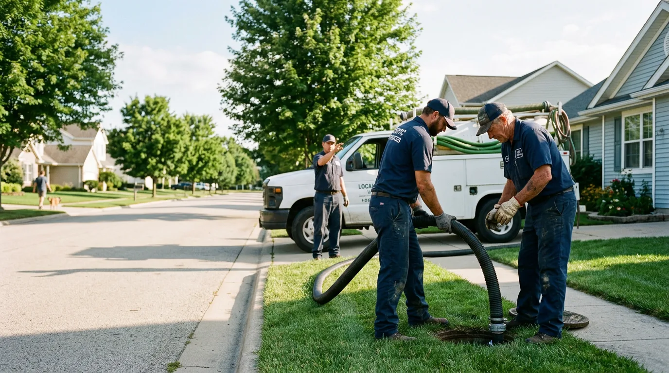Emergency Septic Service in Lenzburg, IL